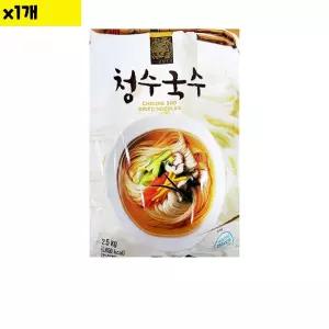 식자재 식재료 유통 도매 소면국수 청수 2.5Kg 1개 국수 소면 소면국수