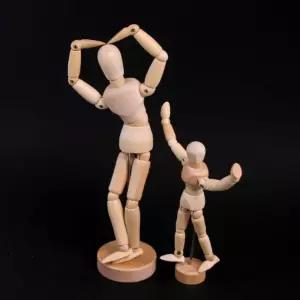 갓샵 원목 나무 구체관절인형/구관 데생 인형 목각 원목구체관절인형