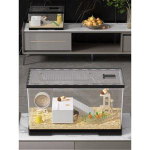 189L 리빙 박스 투명 중형 디깅용 뚜껑 사육 터널 17 개구리 큐브 거북이 모델 18