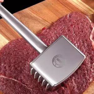 고기 연육기 다지기 주조 스테인리스 다기능 망치 멀티 미트 논슬립 고기망치 일체형 가정용