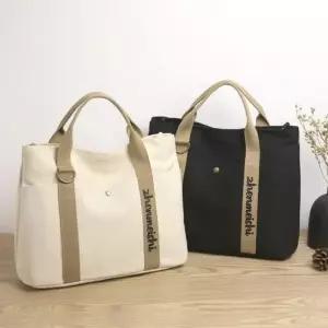 레터링 포인트 버스 백 ELG193 온미 작은 백 패션 패션잡화 토트백 캐주얼 수납 백팩 백 소가 도난 헬스