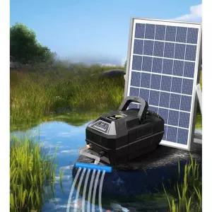 산소 태양열 발생기 기포 수조 공기 16V28W 연못 펌프 어항