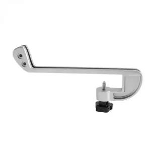 투명 유리 칸막이 아크릴 가림막 파티션 브라켓 250mm 칸막이 가림막 책상분리 지지대