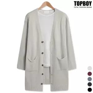 [하프클럽/탑보이]훈남룩 니트 롱 가디건 (SM126)