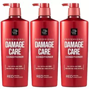 미쟝센 데미지케어 레드프로틴 린스 컨디셔너680mlx3개 손상케어 거칠고 갈라지는머리카락