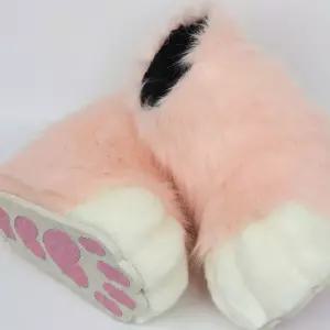 인형탈 신발 동물옷 고양이 동물발 슈트 참고 코스튬 연극