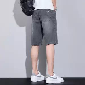 남친 청 청반바지 트레이닝 슬림핏 반 면라이저 루즈핏 5부 원픽1