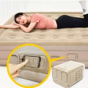 홈쇼핑 에어 매트 차박 캠핑용 침대 펌퍼 내장형 카박