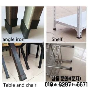 내마모성 실리콘 의자 다리 캡 테이블 커버 양말 가구 발 패드 바닥 보호대 둥근 미끄럼 방지 4 개