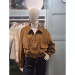 [클리지] 세이브존03 스웨이드 숏자켓 AGCP8WLJ11A_P410494243