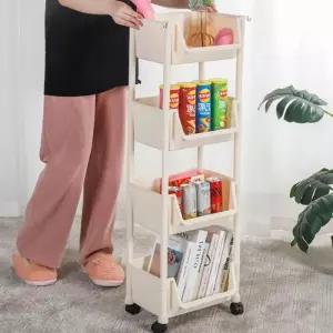 베란다 틈새 다용도실 보관함 플라스틱 이동식 장난감정리대 서랍장 수납