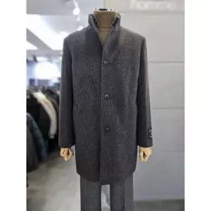 [바쏘옴므] 세이브존03 다크브라운 울 밍크에리FUR 구스 코트 WSATZ4CJ31A_P412396881