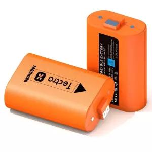 Xbox One  S X Elite 무선 컨트롤러 게임 패드용 1400mAh 리튬 이온 배터리 2개