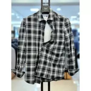 [바쏘옴므] 세이브존03 24FW 글렌체크남방 스판 캐주얼 셔츠 WSAGY3TT31AA_P384434183