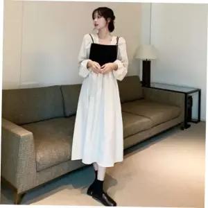 원피스 플레어원피스 무 URD140 가을원피스 롱원피스