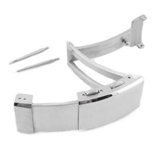 스트랩해빗 퀵 조정 래칭 디플로이먼트 시계 버클 - 스테인리스 스틸 브레이슬릿용 배치