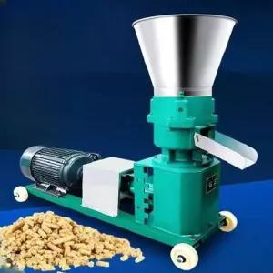 새로운 가정용 돼지 밀짚 입자기 소형 오리 치킨 염소 및 육종 분쇄 사료 펠레타이저 거위 토끼 라이저 펠