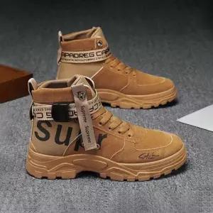 DUGNMARKT  남성 컬러 레터링 하이탑 스니커즈 신발 운동화 남자스니커즈