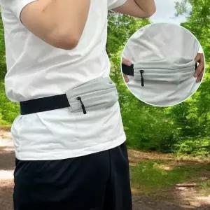 러닝 891JOT91 그레이 힙색 벨트