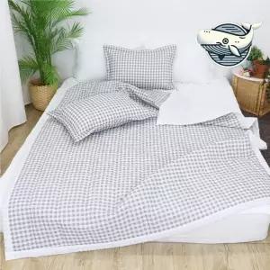가볍고 시원한 체크 패드 여름 침대 커버 싱글 이불 차렵이불 여름이불