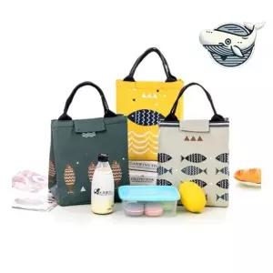 귀여운 물고기 디자인 보온 보냉 기능 쿨러백 보냉백 보냉가방 보온가방