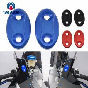바디프레임 Waase 야마하 YZF R1 2007 2008 2009 2010 2011 2012 2013 2014 백미러 시트 장식 커버 미러베이스