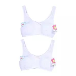 쿠션 포인트 스포츠 주니어브라 1단계 중학생브라 초등여아속옷