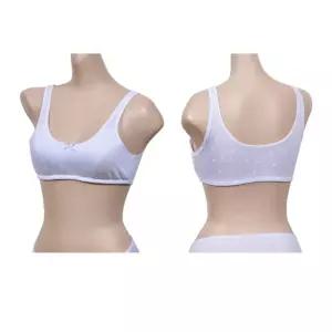 귀여운 구름무늬 주니어브라 1단계 AA컵 중학생브라 초등여아속옷