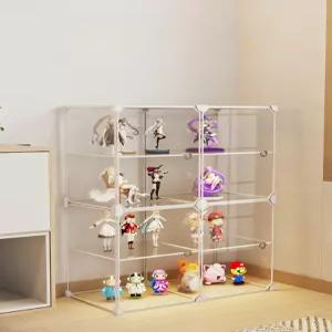진열장 소품진열 보관함 진열대 선반 레고장 투명박스
