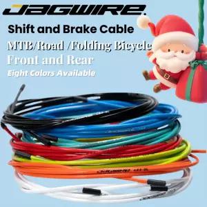전기자전거 배선 하네스  JAGWIRE 범용 자전거 브레이크/시프트 케이블 와이어 파이프 4mm/5mm MTB 도로 변
