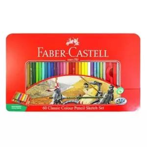 행주 파버카스텔 60색 유성색연필 틴케이스