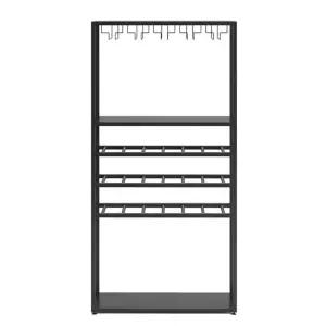 와인잔거치대 위스키선반 와인 단병 와인잔 원목 거치대