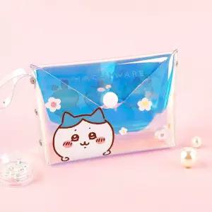 먼작귀 가르마 홀로그램 파우치/지갑/학생/동전/케이스/카드/홀더/손지갑/보관함/엔화/여행용/다용도/여행