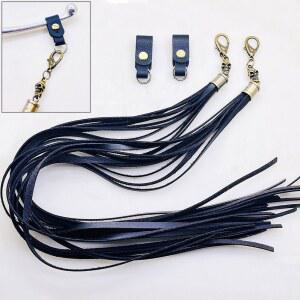 블랙 가죽 오토바이 레버 HARLEY 레이서 DYNA 카페 FAT 해골 클러치 브레이크 프린지 커버 리벳 BOB TASSELS