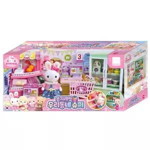 원앤원 마트놀이 콩지래빗 우리동네 슈퍼 쇼핑 마켓 놀이 장난감