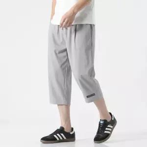 남성 7부 트레이닝 바지  축구 등산 러닝 쿨링 아이스 반바지