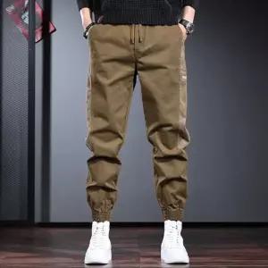 남친 바지 회색 가을 일상 카고 슬랙스 와이드 조거 SPO마켓3