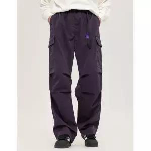 팬츠 남성 캐주얼 카고 긴 남여공용 봄가을 배기 루즈핏 일상 주름 하이웨스트 SPO마켓3