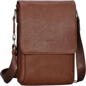 레타리오 남성 크로스바디 백 가죽 어깨 지갑 사이드 슬링 사첼 여행 업무용 스몰 메신저 데일리