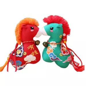 2026 말의해 패브릭 마스코트 조랑말 선물 신년회 인형 봉제 헝겊