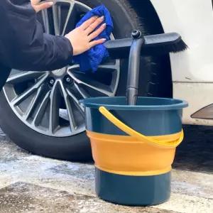 세차용품 세차물통 10L 접이식바스켓