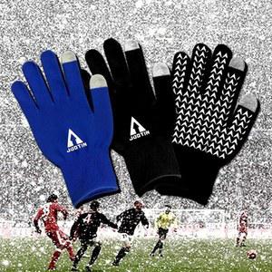 탑조틴 니트장갑 미끄럼방지 터치스크린 축구 러닝장갑 어른아동 D2001