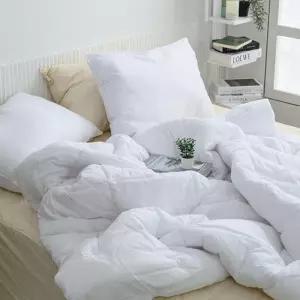 순면 SS 샤이니 사계절 화이트 침구 이불패드세트 순면이불패드세트