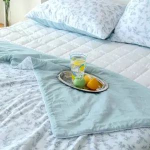 SS 잠트리 민트 냉감이불 침구 베개세트 비키