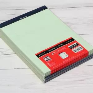 공책 브랜빌 옥스포드 노트/리갈패드-그린 10권 A4 40매