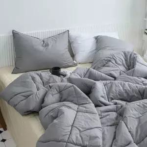 순면이불패드세트 샤이니 침구 네이비 사계절 이불패드세트 베딩 순면 Q