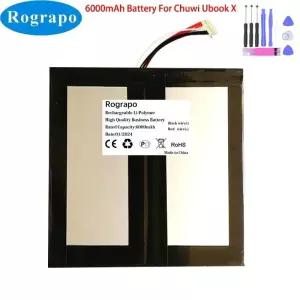 Chuwi Ubook X 축전지용 노트북 태블릿 PC 배터리  10 핀 7 와이어 플러그 7.6V 6000mAh
