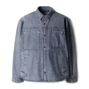 시리즈 series연청 데님 아우터형 셔츠SASFM25221BUL 175628