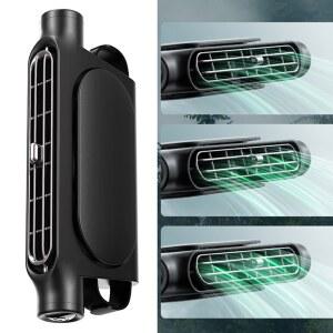 카시트선풍기 휴대용 카시트 선풍기 3 단 속도 조절 가능 냉각 공기 USB 구동 헤드레스트 여름 자동차 액세서리