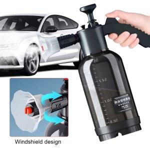 분무기 깍지 핸드 공압 폼 대포 2L 펌프 세차 스프레이 병 자동차 창문 청소